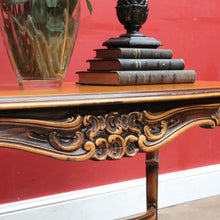 Load image into Gallery viewer, x SOLD Vintage French Cherry Wood Cross Stretcher Base Coffee Table B12757
