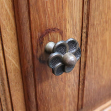 Load image into Gallery viewer, x SOLD Vintage French Oak Pair of Bedside Table Cabinet with Single Door B12756

