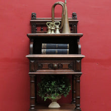 Load image into Gallery viewer, x SOLD Antique French Oak single door 1 Tier Bedside Cabinet or Hall Cabinet, Table B12730
