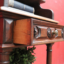 Load image into Gallery viewer, x SOLD Antique French Oak single door 1 Tier Bedside Cabinet or Hall Cabinet, Table B12730
