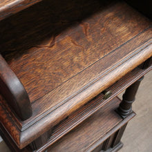 Load image into Gallery viewer, x SOLD Antique French Oak single door 1 Tier Bedside Cabinet or Hall Cabinet, Table B12730
