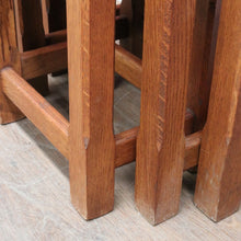 Load image into Gallery viewer, x SOLD Vintage French Oak Nesting Set of Lamp Tables or Side Tables B12860
