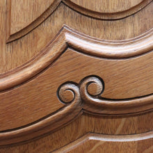 Load image into Gallery viewer, Antique French Wardrobe, French Oak 4 Door Armoire Wardrobe Linen Press Cabinet B12803
