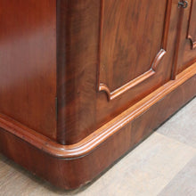 Load image into Gallery viewer, Antique English Mahogany 2 Tier Dumb Waiter Servery Sideboard Cabinet B12896
