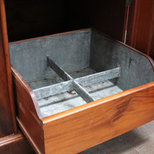 Load image into Gallery viewer, Antique English Mahogany 2 Tier Dumb Waiter Servery Sideboard Cabinet B12896
