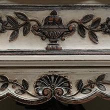 Load image into Gallery viewer, Antique French Shabby Chic Side Cabinet with Drawer &amp; Open Display Space. B12490
