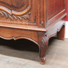Load image into Gallery viewer, Antique French Oak Marble Top Sideboard with Drawers and Cupboards. B12870
