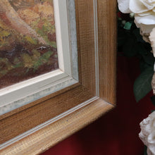 Load image into Gallery viewer, Vintage Oil on Canvas Simon G Foret de Soignes 1986 Gilt Framed Painting. B12720
