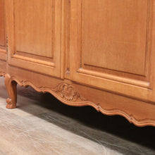 Load image into Gallery viewer, Antique French Four-Door Armoire with Hanging and Shelving – Three Keys Included. B12264
