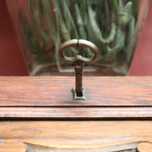 Load image into Gallery viewer, Antique French Oak Writing Bureau with Fitted Interior &amp; Scroll Feet. 2 Drawers. B12308

