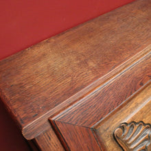 Load image into Gallery viewer, Antique French Oak Writing Bureau with Fitted Interior &amp; Scroll Feet. 2 Drawers. B12308
