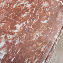 Load image into Gallery viewer, Antique French Walnut Breakfront Sideboard with Marble Top and Carved Detail. B12252
