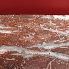 Load image into Gallery viewer, Antique French Walnut Breakfront Sideboard with Marble Top and Carved Detail. B12252
