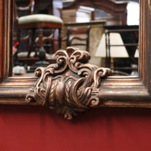Load image into Gallery viewer, Antique French Gilt Timber Wall Mirror with Ornate Plaster and Gilt Overlay. B12298
