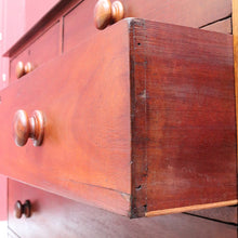 Load image into Gallery viewer, Antique Australian Cedar Chest of Drawers Five Drawer Full Cedar Construction. B12873
