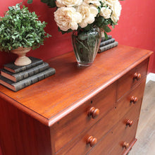 Load image into Gallery viewer, Antique Australian Cedar Chest of Drawers Five Drawer Full Cedar Construction. B12873
