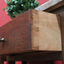 Load image into Gallery viewer, x SOLD Pair French Oak and Marble Bedside Cabinets with Drawers and Cupboard. B12818
