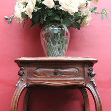 Load image into Gallery viewer, x SOLD Antique French Art Nouveau Lamp or Jardiniere Stand with Marble Top. B12816
