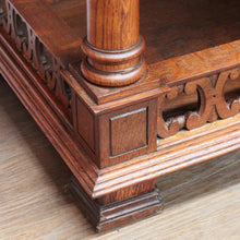 Load image into Gallery viewer, Antique French Marble Top Breakfront Hall Cabinet Single Door with Key. B12919
