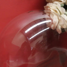 Load image into Gallery viewer, x SOLD Antique Glass Dome and Wooden Base, Statue, Religious, Clock Cover, Taxidermy Dome. B12316
