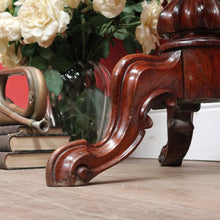 Load image into Gallery viewer, Australian Cedar Piano Stool Swivel Seat on Tri Leg Pedestal Base. B12934
