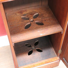 Load image into Gallery viewer, A Blain and Sons Liverpool Walnut Bedside Cabinet with Satinwood Inlay. B12918
