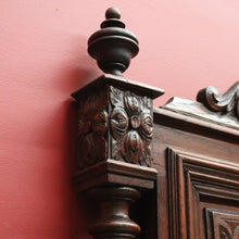 Load image into Gallery viewer, x SOLD Antique Brittany Double Bed – Carved French Timber, Complete with Slats. B12421
