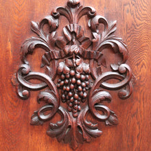 Load image into Gallery viewer, Antique French Oak Hall Cabinet Barley Twist Columns Single Door. B12915
