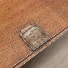 Load image into Gallery viewer, Antique French Oak Drop-Front Writing Bureau with Drawers and Cupboard. B12250
