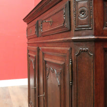 Load image into Gallery viewer, French Oak Sideboard Cabinet c.1810 – 2 Doors, 2 Drawers, Plate Rack. B12281
