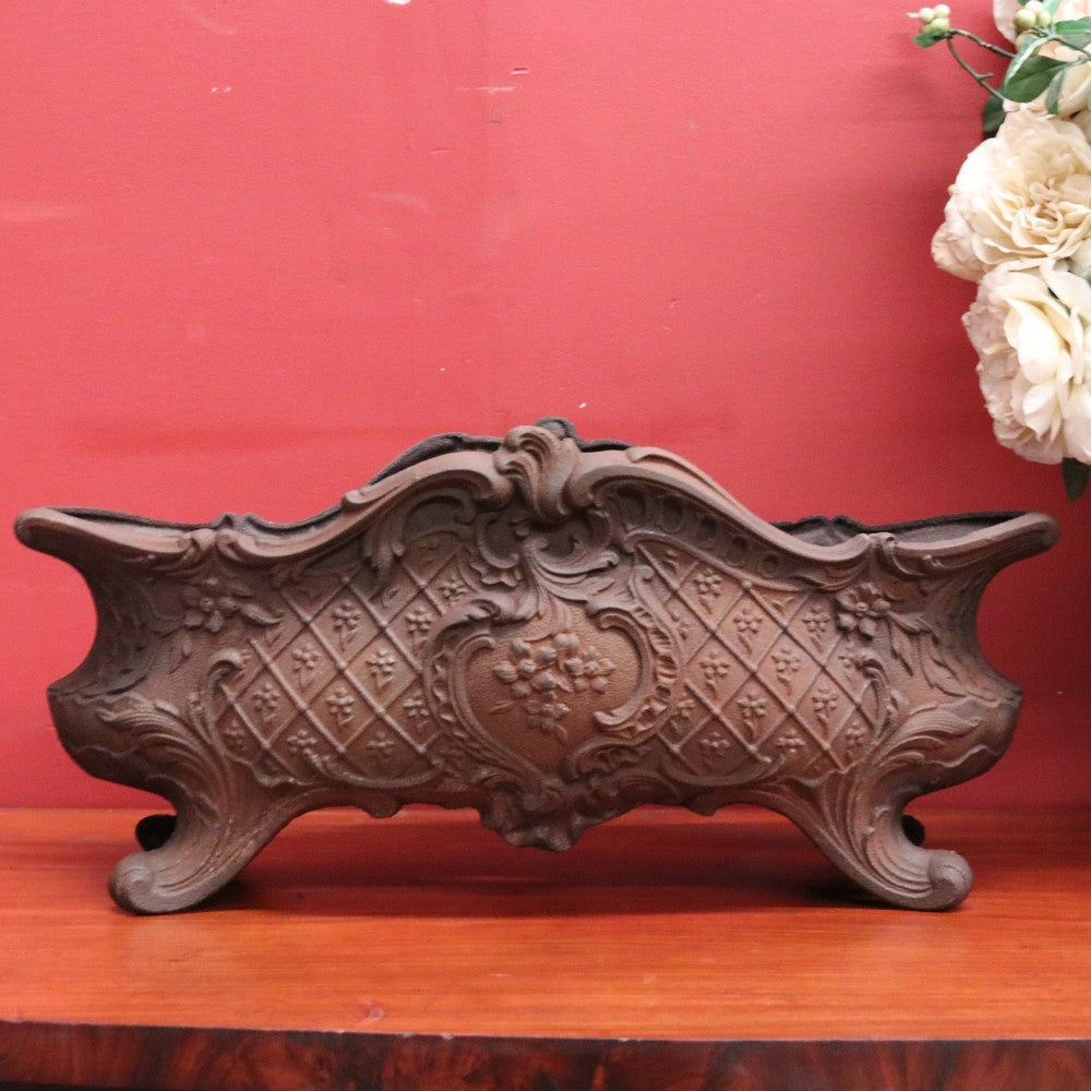 x SOLD Antique French Victorian Era Cast Iron Jardiniere, Planter, Plant Holder. B12056