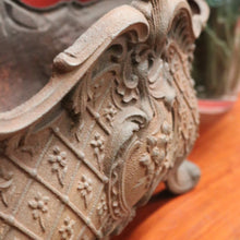 Load image into Gallery viewer, x SOLD Antique French Victorian Era Cast Iron Jardiniere, Planter, Plant Holder. B12056
