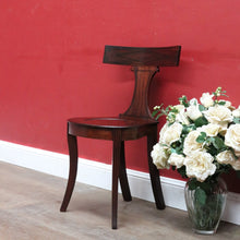Load image into Gallery viewer, Antique 1830s English Mahogany Reading Chair Library Club Chair. B12942
