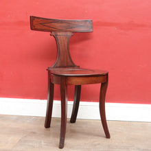 Load image into Gallery viewer, Antique 1830s English Mahogany Reading Chair Library Club Chair. B12942
