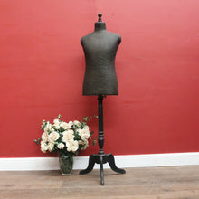 Load image into Gallery viewer, 19th C. French Tailor’s Mannequin by Girard Paris – Vintage Tri-Leg Stand. B12525
