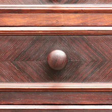 Load image into Gallery viewer, x SOLD French Rosewood Lingerie Chest Tall Narrow Drawer Cabinet Oak Lined. B12917
