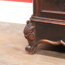 Load image into Gallery viewer, x SOLD French Rosewood Lingerie Chest Tall Narrow Drawer Cabinet Oak Lined. B12917
