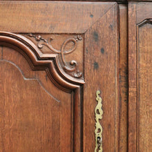 Load image into Gallery viewer, Antique French Oak Sideboard with Drawers, Cupboard &amp; Four Working Keys. B12282
