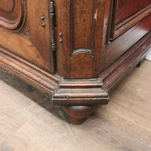 Load image into Gallery viewer, Antique French Oak Sideboard with Drawers, Cupboard &amp; Four Working Keys. B12282
