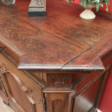 Load image into Gallery viewer, Antique French Oak Sideboard with Drawers, Cupboard &amp; Four Working Keys. B12282
