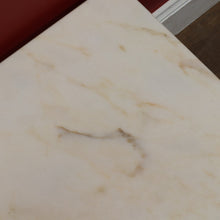 Load image into Gallery viewer, Vintage Italian Marble Top Lamp Table Louis XV Style Brass Base. B12944
