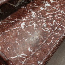 Load image into Gallery viewer, Antique French Oak Marble Top Dressing Table Chest with Mirror. B12916
