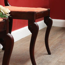 Load image into Gallery viewer, Pair Antique English George IV Mahogany Side Chairs Cane Seats. B12946
