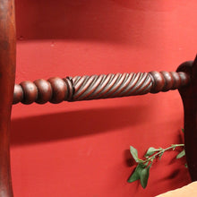 Load image into Gallery viewer, Pair Antique English George IV Mahogany Side Chairs Cane Seats. B12946
