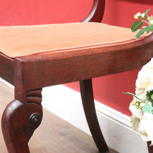 Load image into Gallery viewer, Pair Antique English George IV Mahogany Side Chairs Cane Seats. B12946

