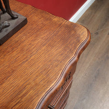 Load image into Gallery viewer, x SOLD Vintage French Oak Lingerie Chest Tall Four Drawer Cabinet. B12825
