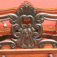 Load image into Gallery viewer, Antique English Rosewood Music Canterbury – Carved Detail, Drawers &amp; Castors. B12533
