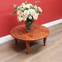 Load image into Gallery viewer, Moroccan Atlas Cedar Coffee Table Ebony Mother of Pearl Marquetry Top. B12923
