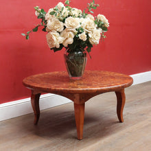 Load image into Gallery viewer, Moroccan Atlas Cedar Coffee Table Ebony Mother of Pearl Marquetry Top. B12923
