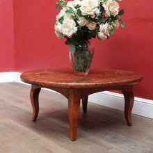 Load image into Gallery viewer, Moroccan Atlas Cedar Coffee Table Ebony Mother of Pearl Marquetry Top. B12923

